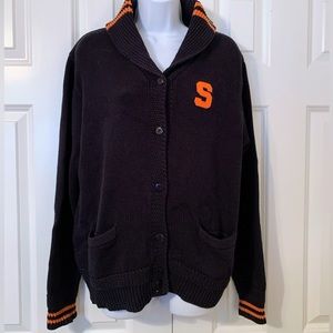 Vintage Syracuse University Cardigan Unisex Large